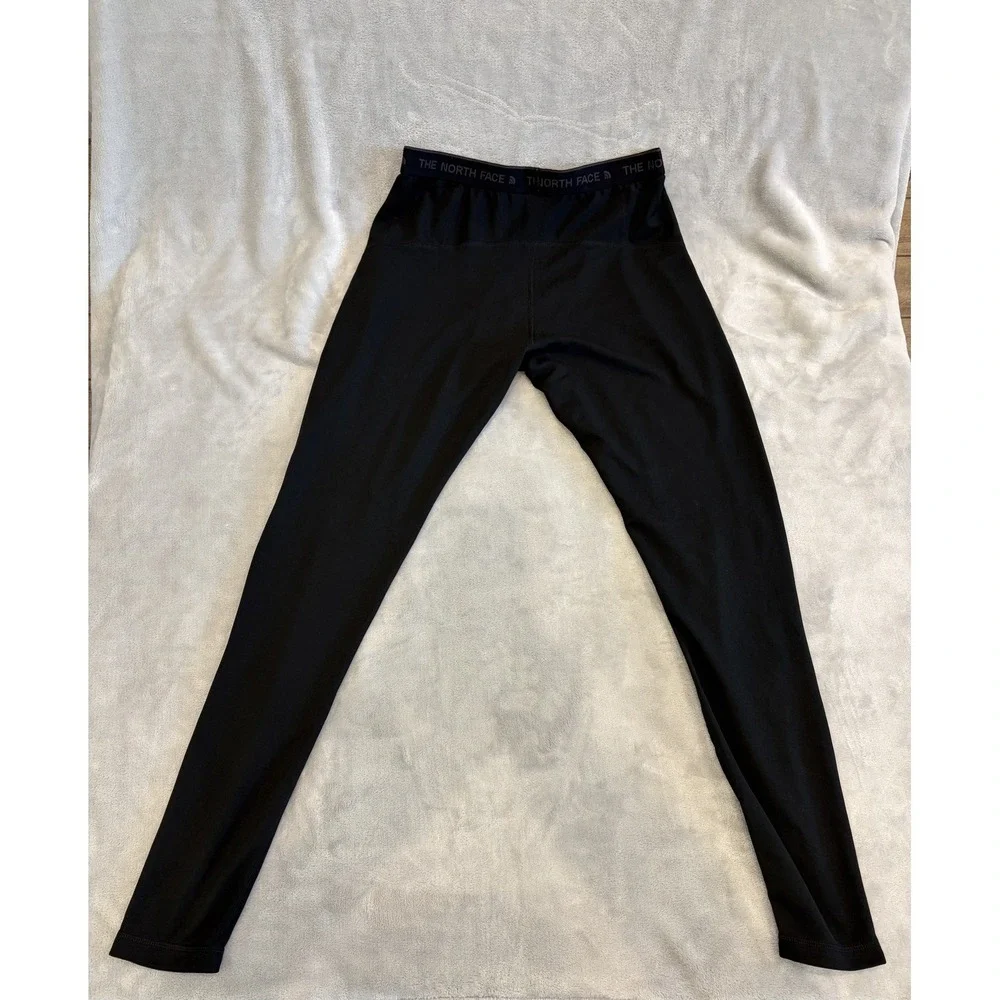 The North Face Mens S Black FlashDry Base Layer Bottoms Long Underwear Thermal